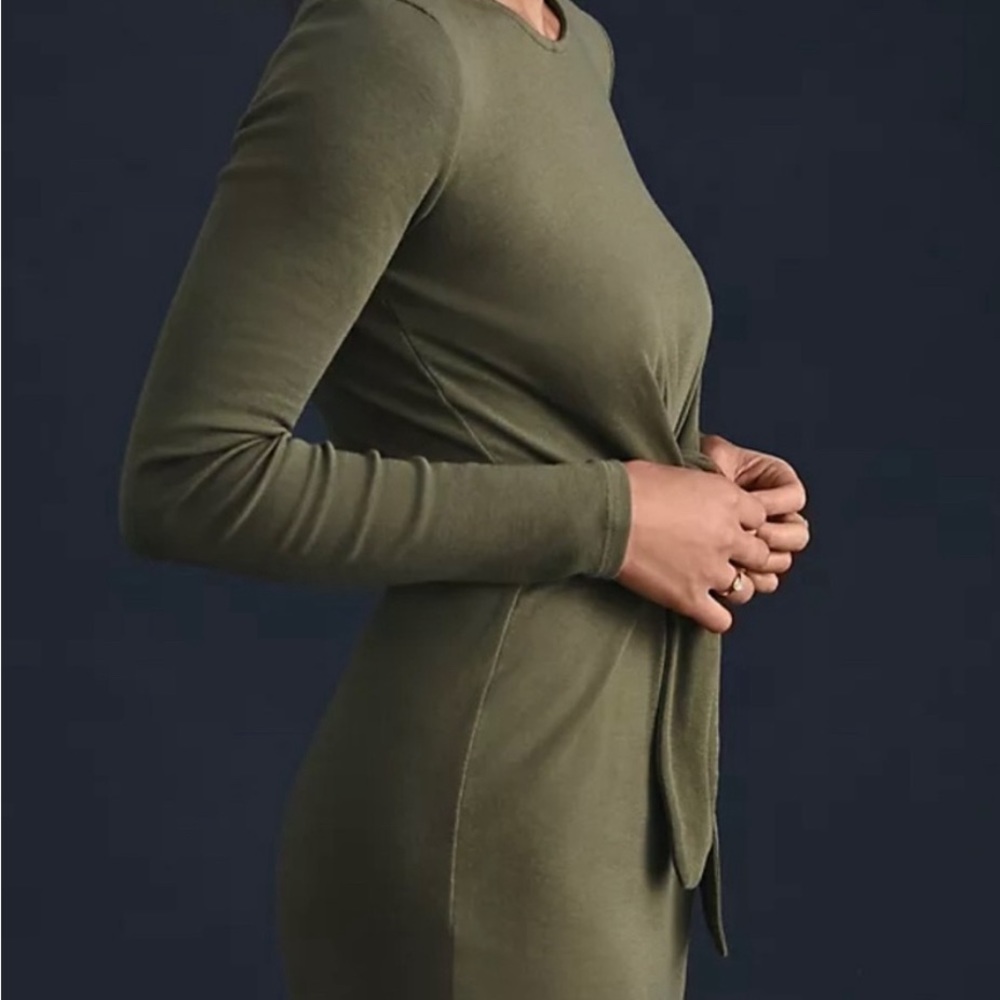 Daily practice anthropology tie front dress - Picture 2 of 2